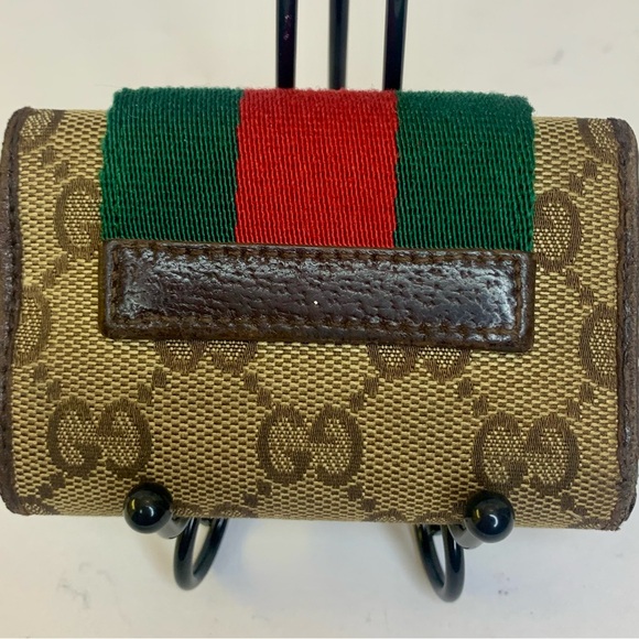 Gucci, Sherry line key case, vintage - Picture 2 of 8